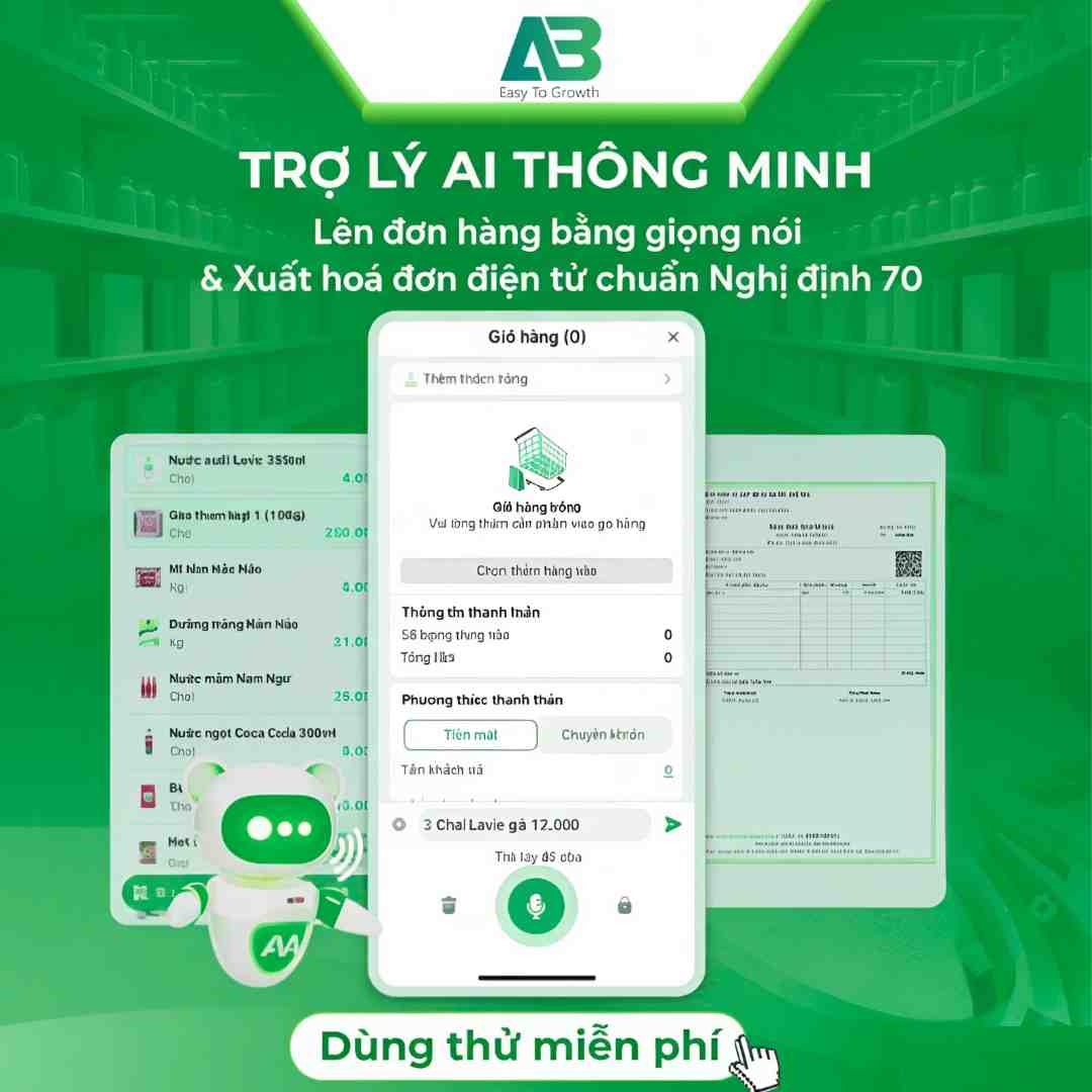 Xu hướng AI tạo đơn bằng giọng nói: Cách Aibat thay đổi cuộc chơi bán lẻ