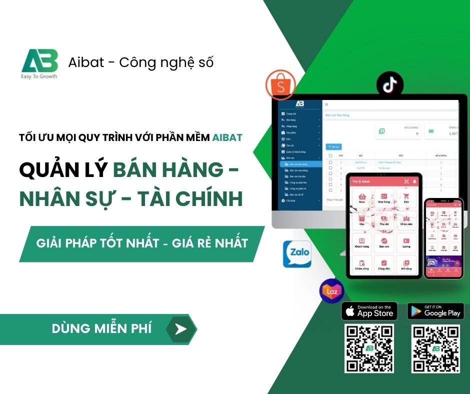 Phần mềm quản lý bán hàng