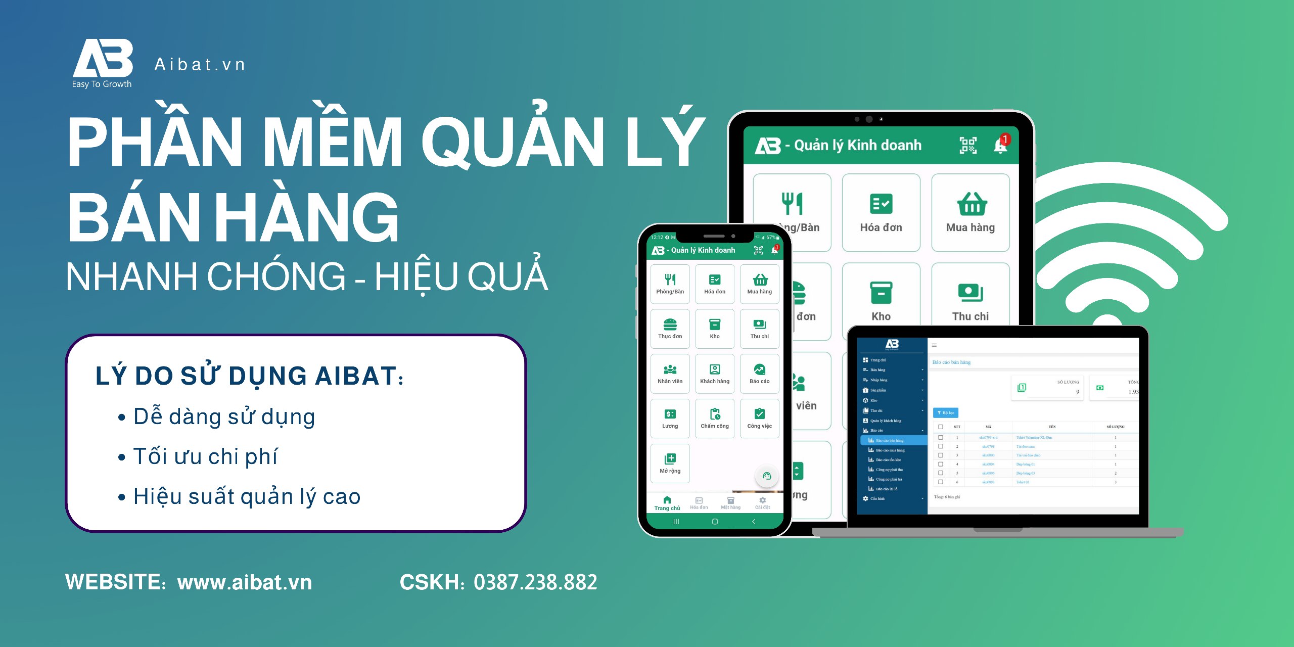 Phần mềm quản lý bán hàng