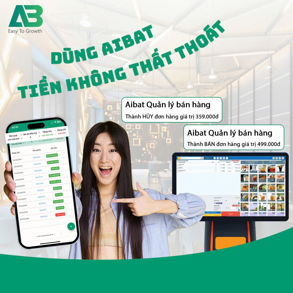  Dùng AIBAT không lo thất thoát hàng hóa