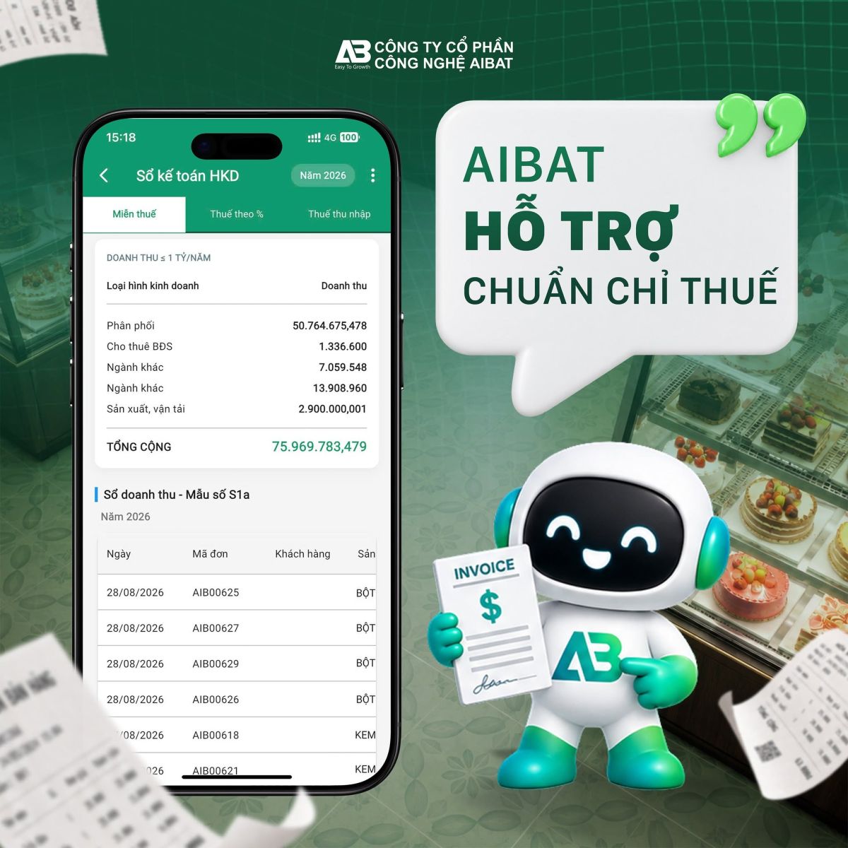 AIBAT - hỗ trợ quản lý thuế