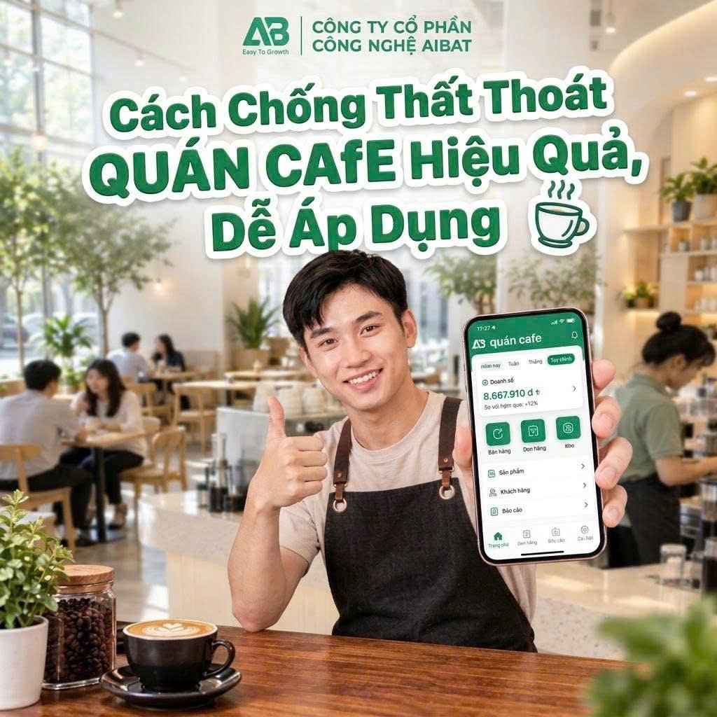 Cách Chống Thất Thoát Quán Cafe Hiệu Quả, Dễ Áp Dụng
