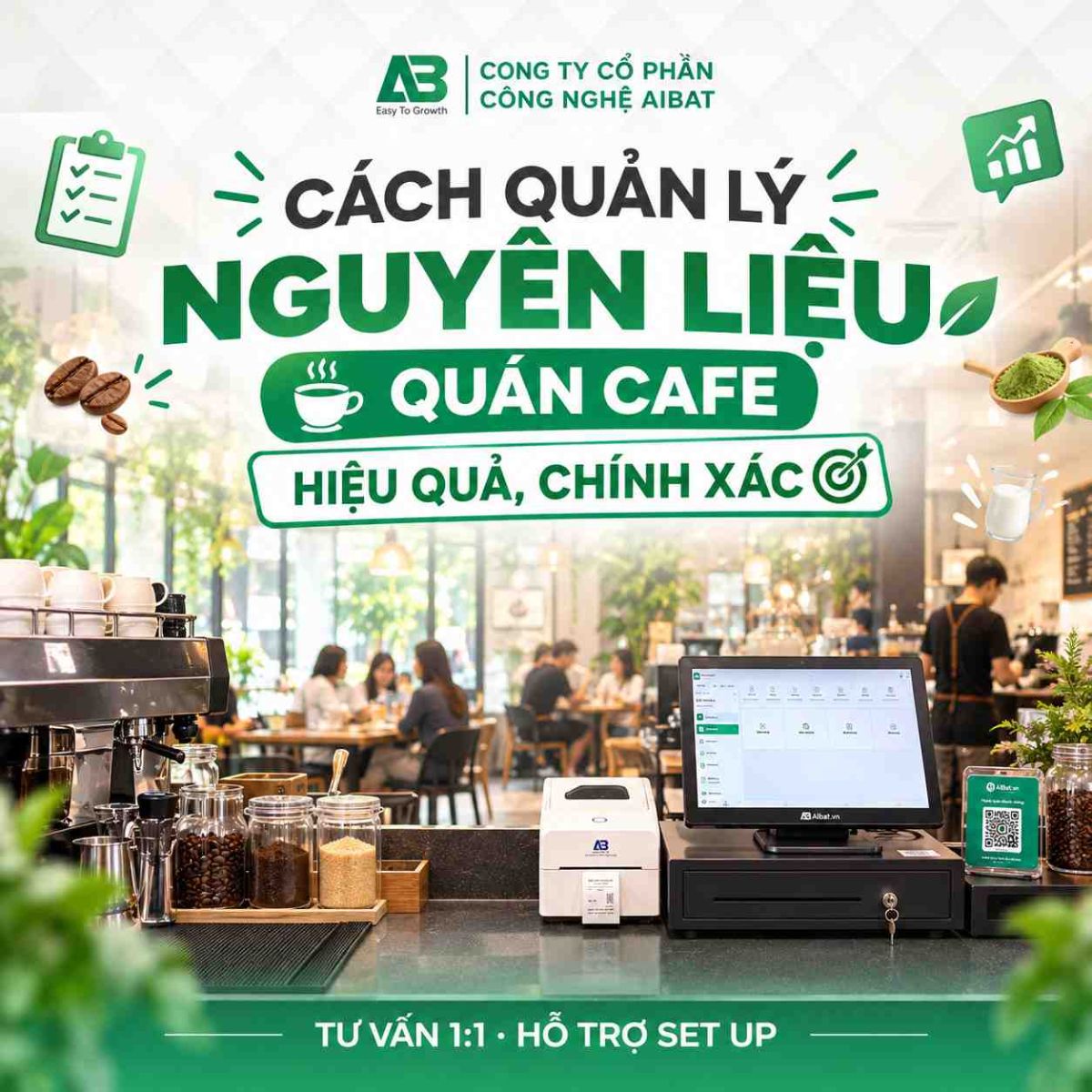 Phần mềm hỗ trợ quản lý nguyên liệu cho quán cafe