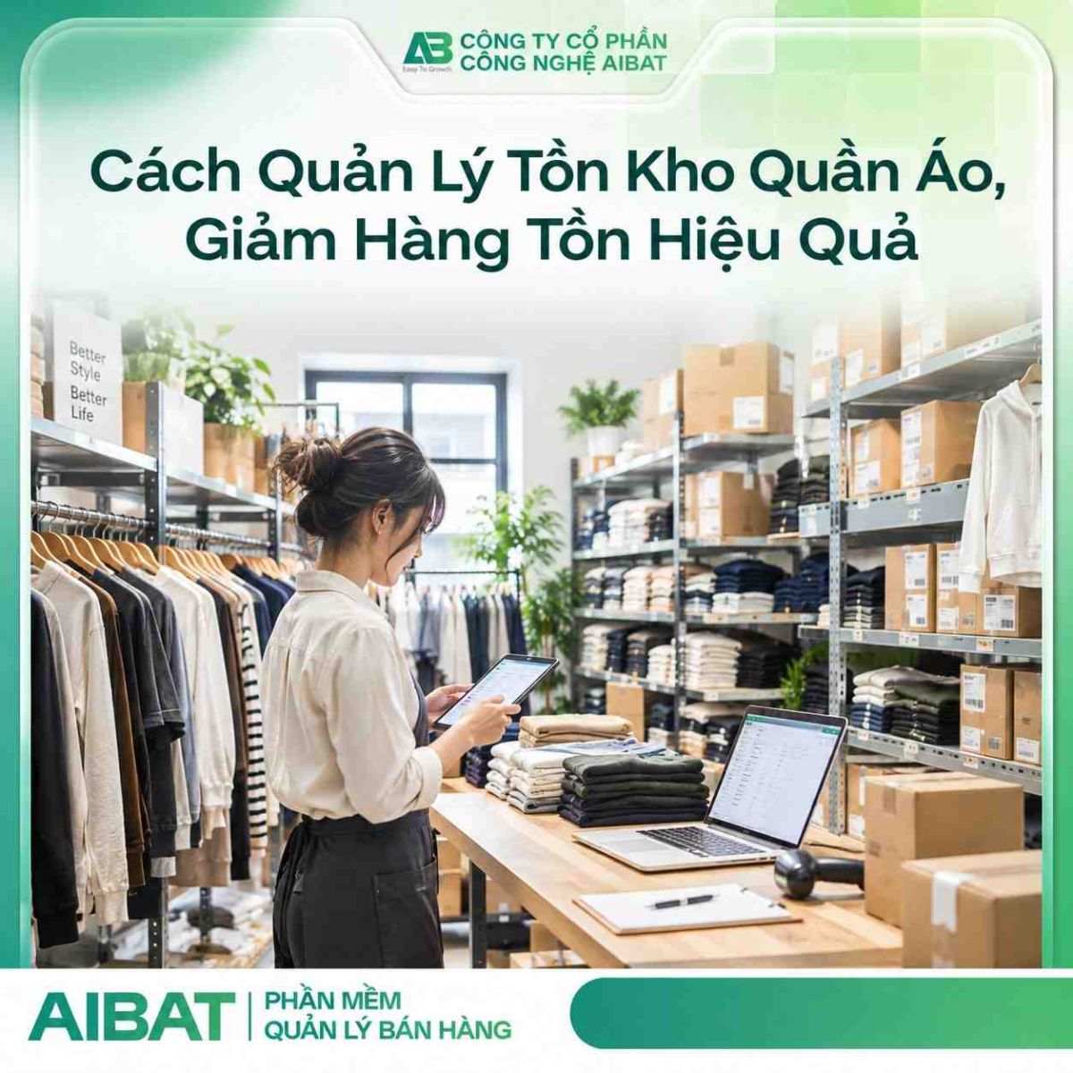 Cách Quản Lý Tồn Kho Quần Áo, Giảm Hàng Tồn Hiệu Quả