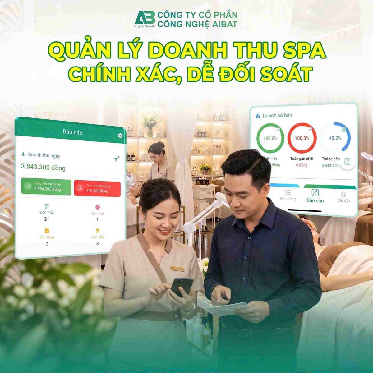 Cách Quản Lý Doanh Thu Spa Chính Xác, Dễ Đối Soát