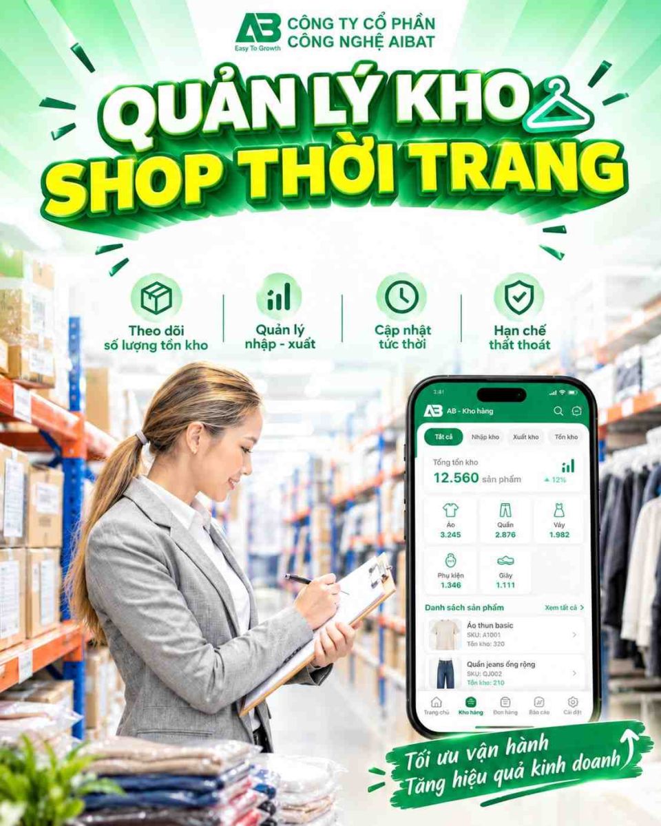 Cách Quản Lý Kho Shop Thời Trang Chính Xác, Dễ Kiểm Soát