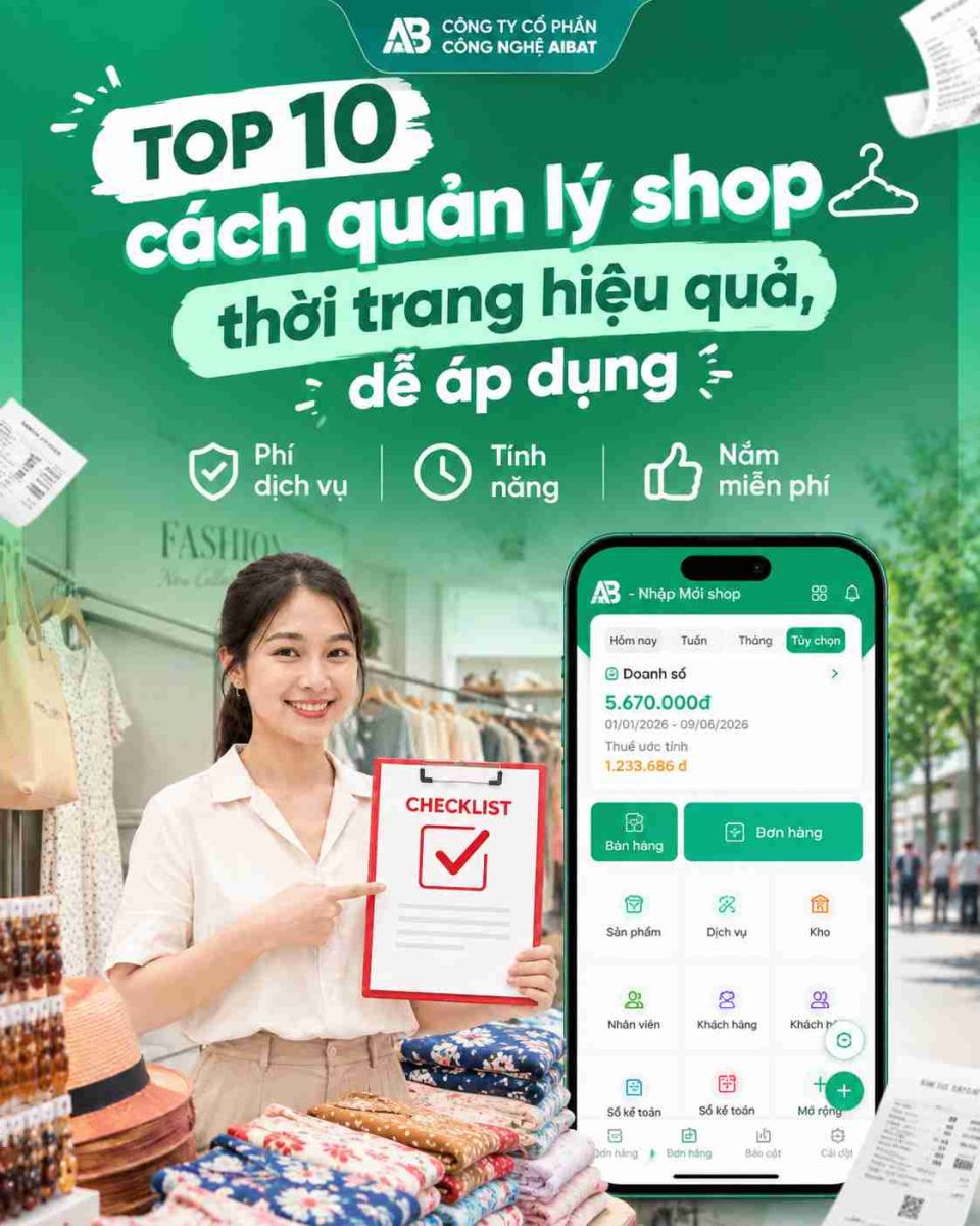 TOP 10 cách quản lý shop thời trang hiệu quả