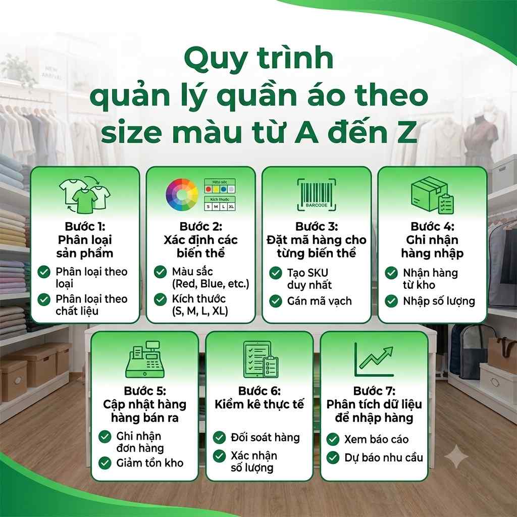 Quy trình quản lý shop thời trang mà chủ shop nên biết