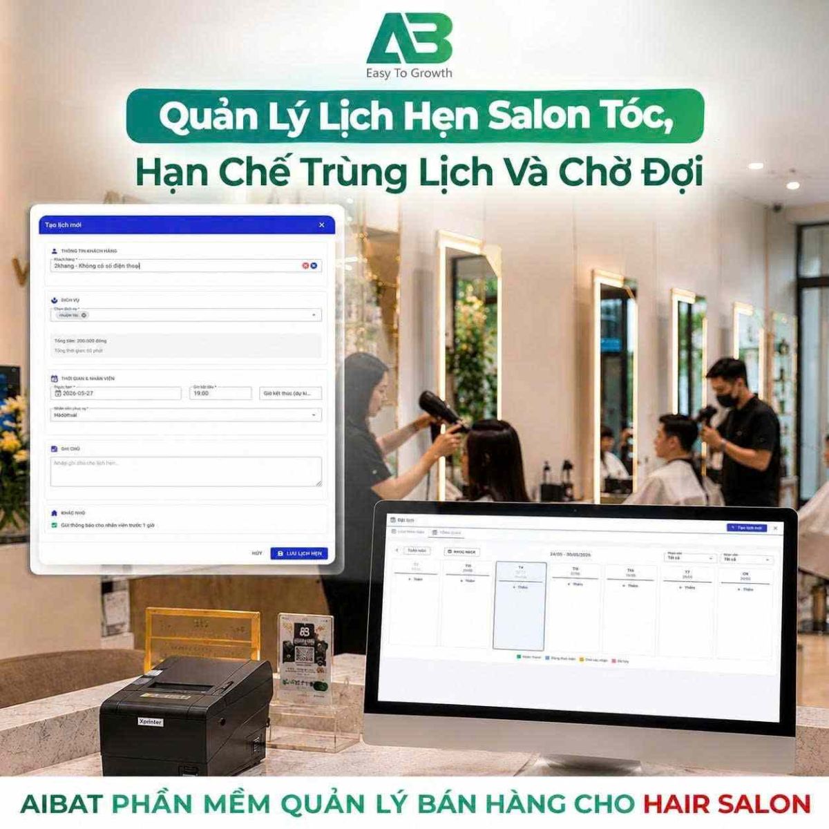 Cách Quản Lý Lịch Hẹn Salon Tóc, Hạn Chế Trùng Lịch Và Chờ Đợi