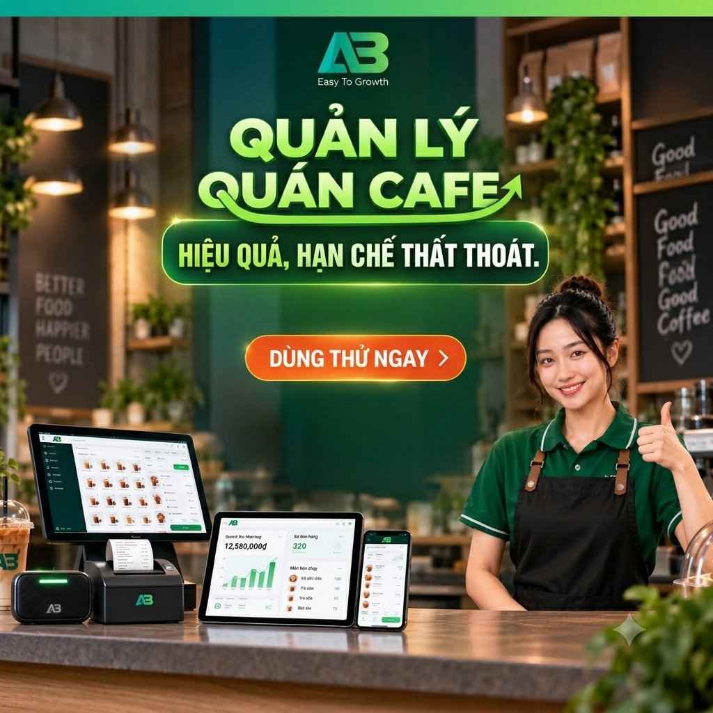 Quản lý quán cafe hiệu quả